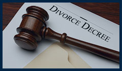 image of a divorce decree